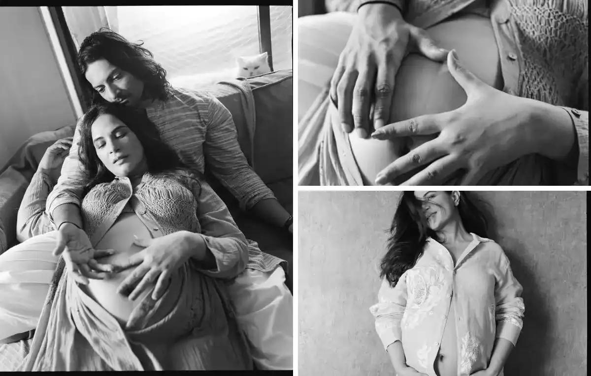 Richa Chadha and Ali Fazal's Enchanting Maternity Shoot: A Celebration of Love and Compassion
