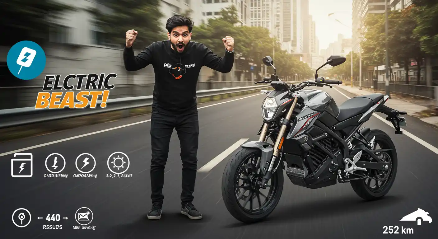 Ola Roadster X & X Plus Launched in India – 252 Km Range, 0-40 in 2.7 Sec, Price, Specs & Booking